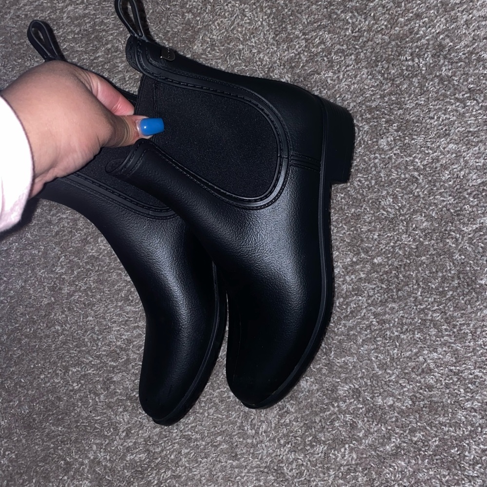 Aldo black ankle boots